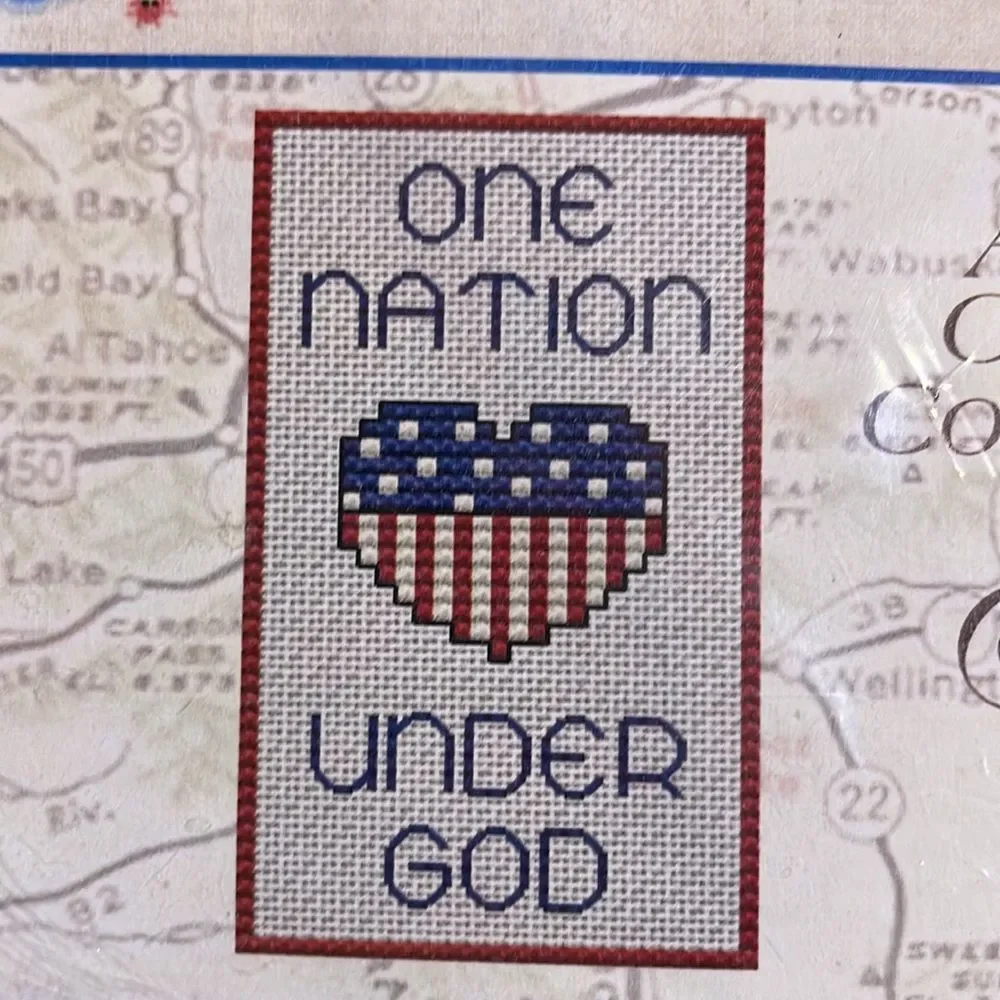 Sue Hillis Designs Counted Cross Stitch Kit - America The Beautiful - NEW